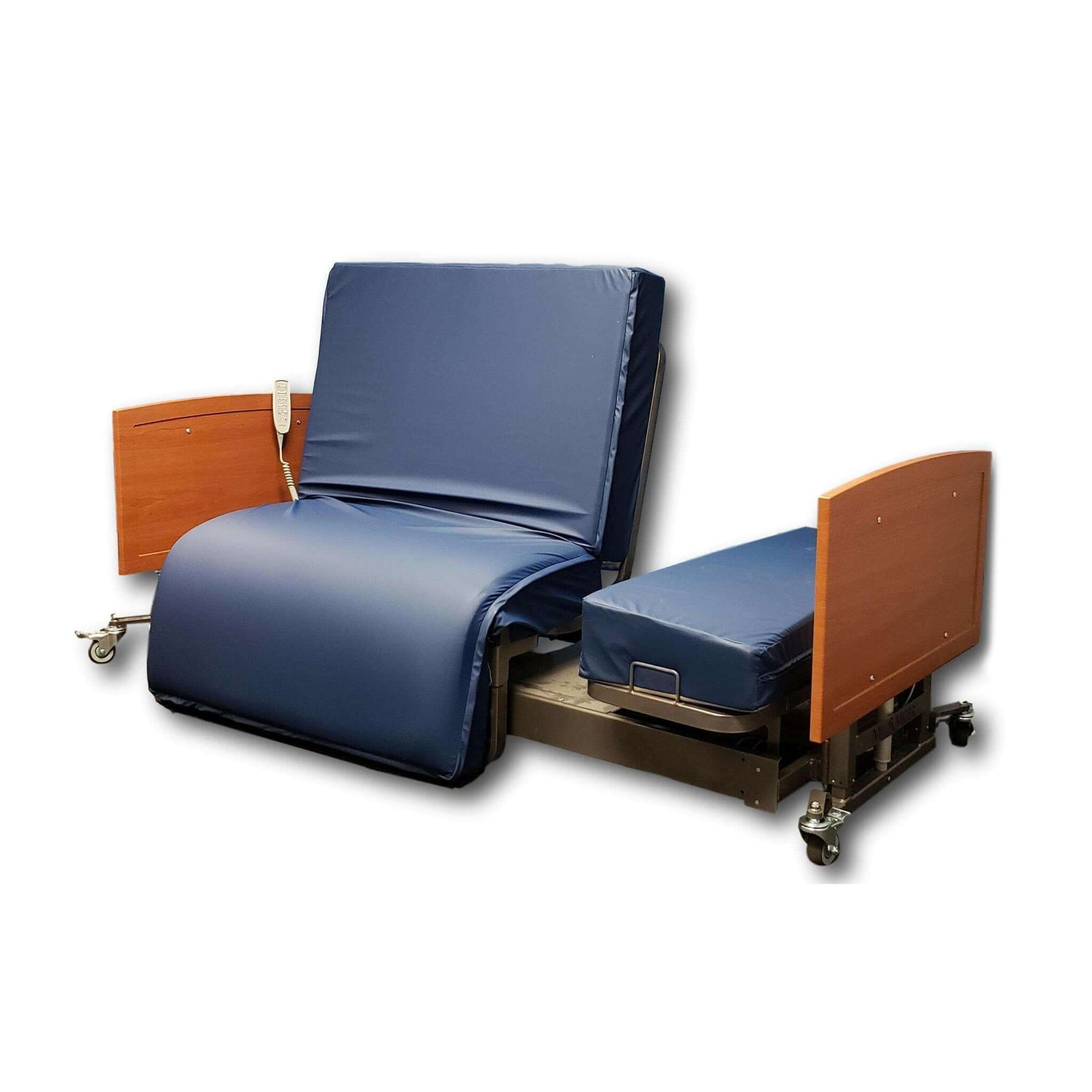 The Med-Mizer ActiveCare rotating sit-to-stand hospital bed
