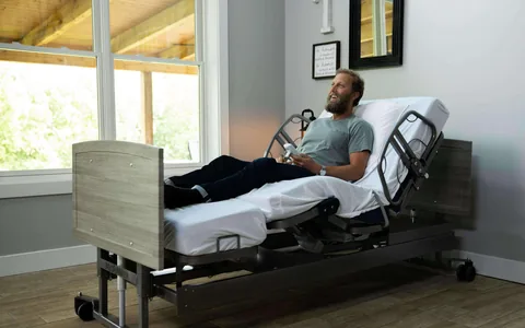 Med-Mizer ActiveCare Rotating Sit to Stand Hospital Bed view 8