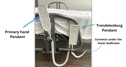 Med-Mizer ActiveCare Deluxe Rotating Sit to Stand Hospital Bed view 7